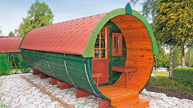 Finkota Seit 2011 sind unsere Original Finkota Campingfässer bei Kurzzeit-Übenachtungsgästen beliebt.