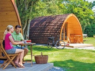 NATURWAGEN & LODGES bietet das romantische naturnahe Wohnflair.