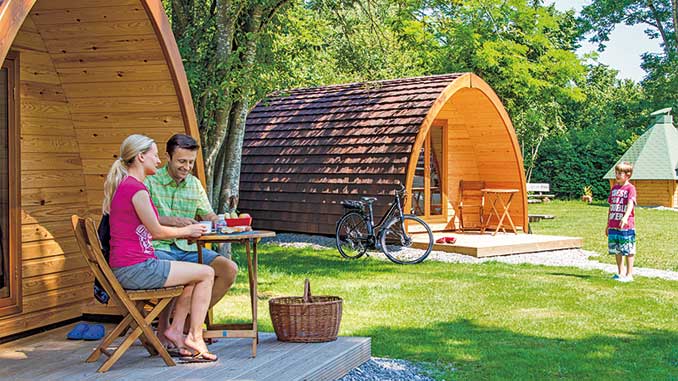 Naturwagen NATURWAGEN & LODGES bietet das romantische naturnahe Wohnflair.